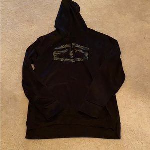 Black tapout hoodie
